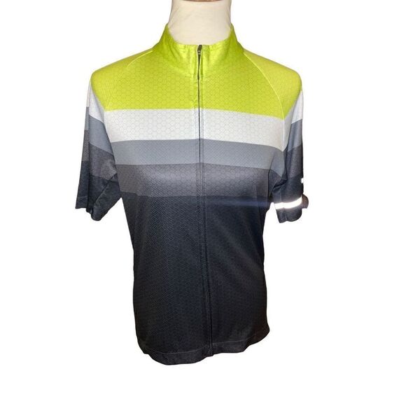 Novara Collared Shirt Short Sleeve Full Zip Closure Multicolor Size M - Picture 9 of 11